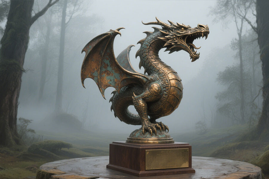 large custom trophies