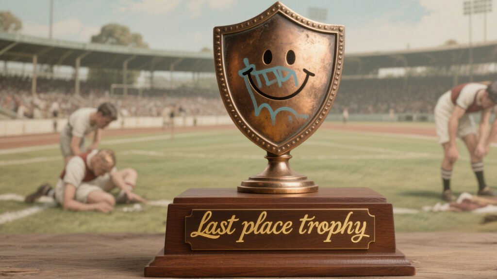 last place trophy