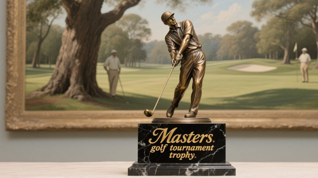 masters golf tournament trophy