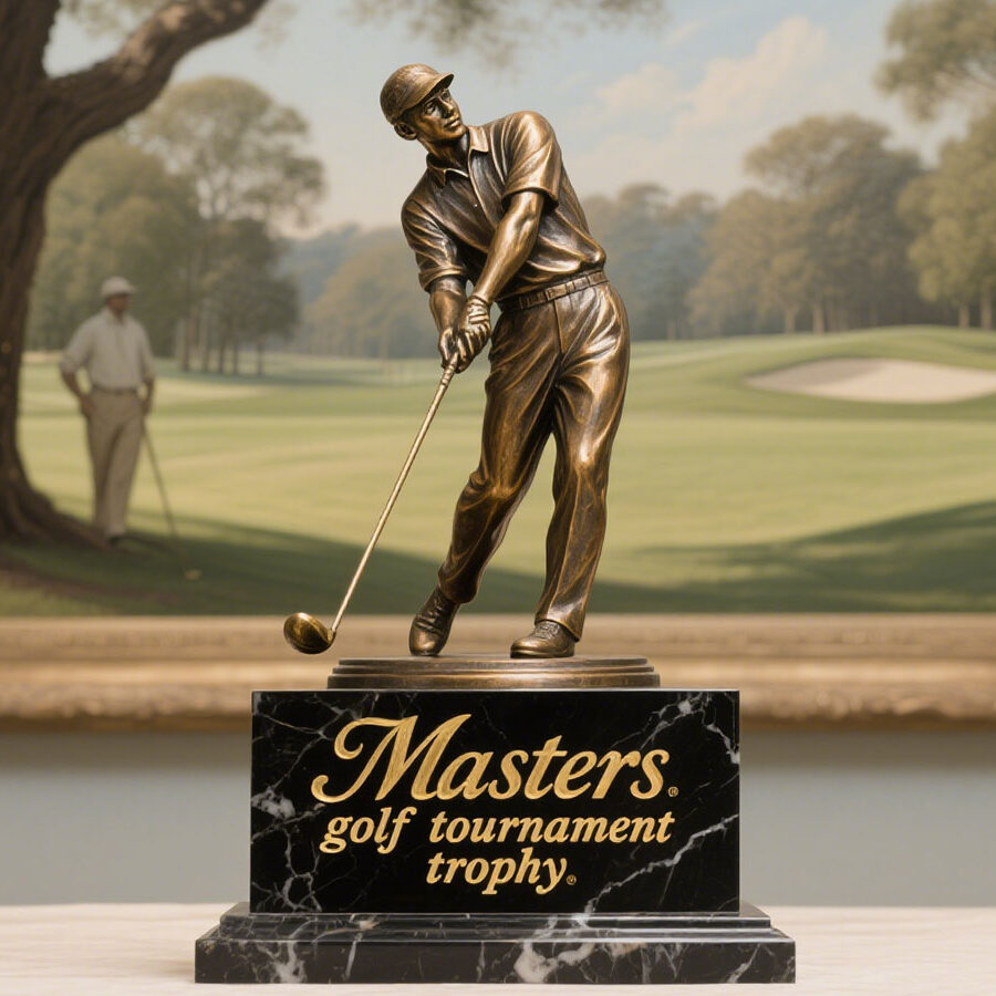 masters golf tournament trophy