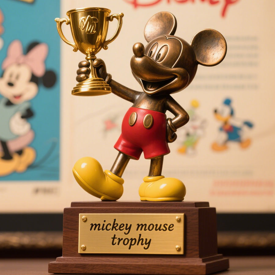mickey mouse trophy