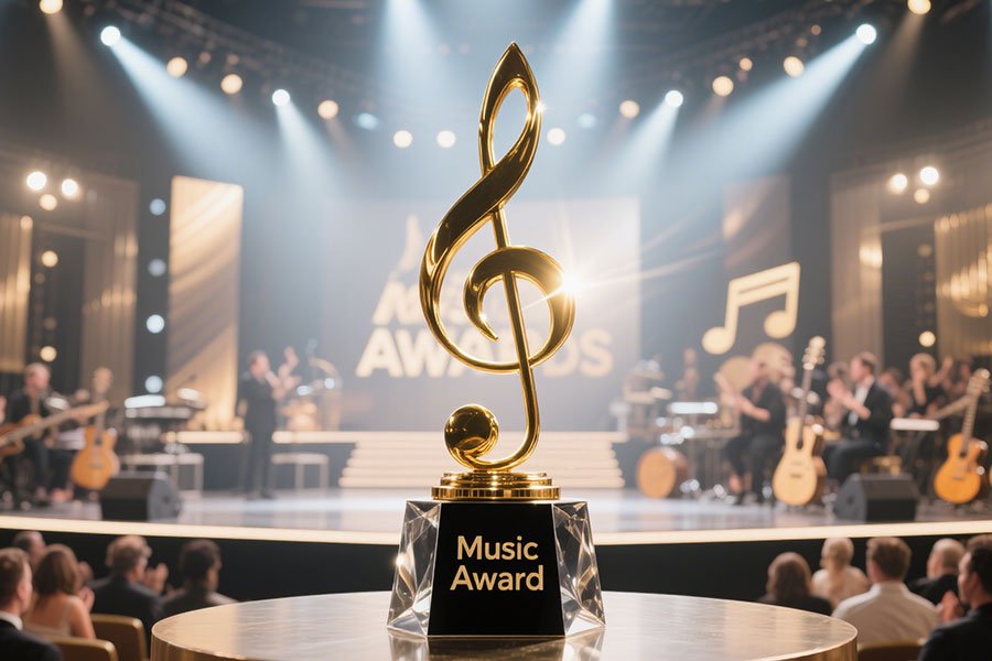 music trophy awards 01