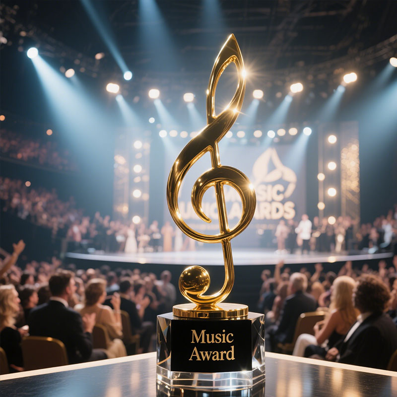 prix de trophée de musique