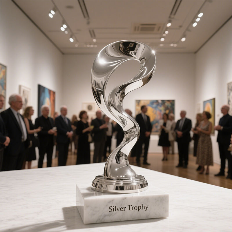 trophée d'argent