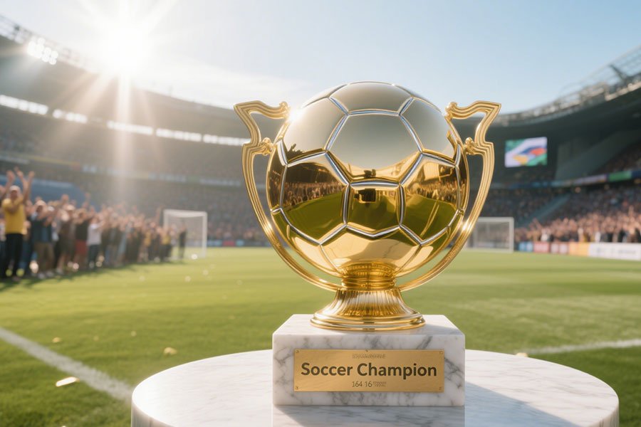 soccer ball trophy 01