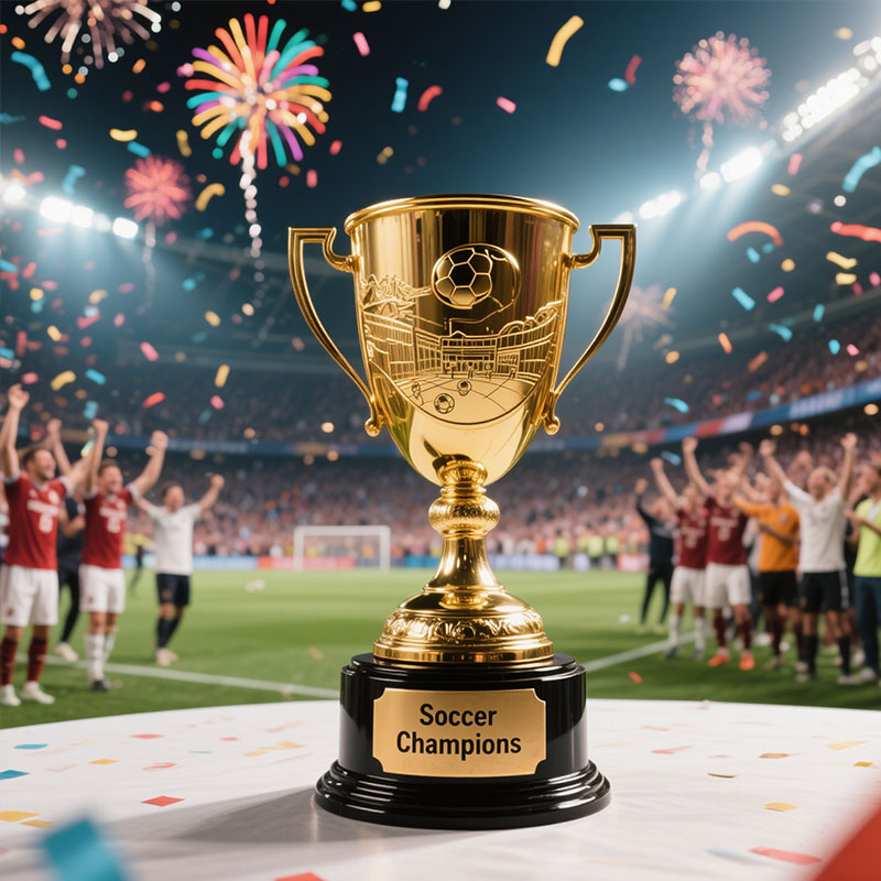 soccer trophy cup