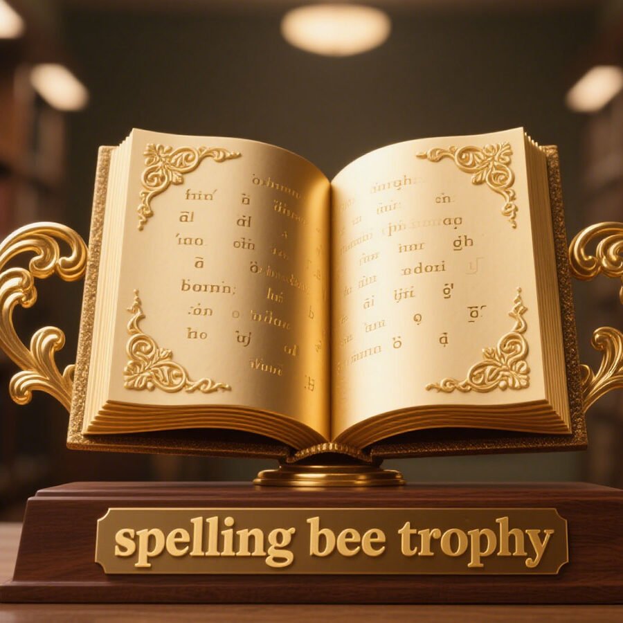 spelling bee trophy