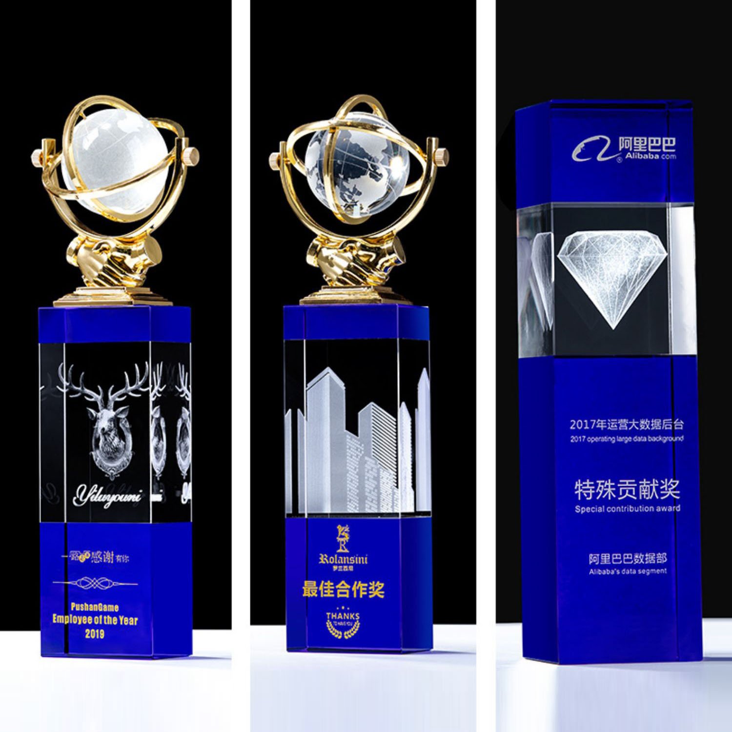 stylized 3d trophie 02