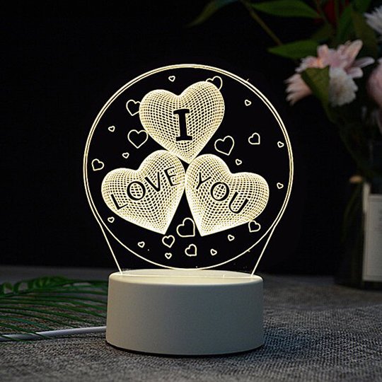 Acrylic I love your trophy 06