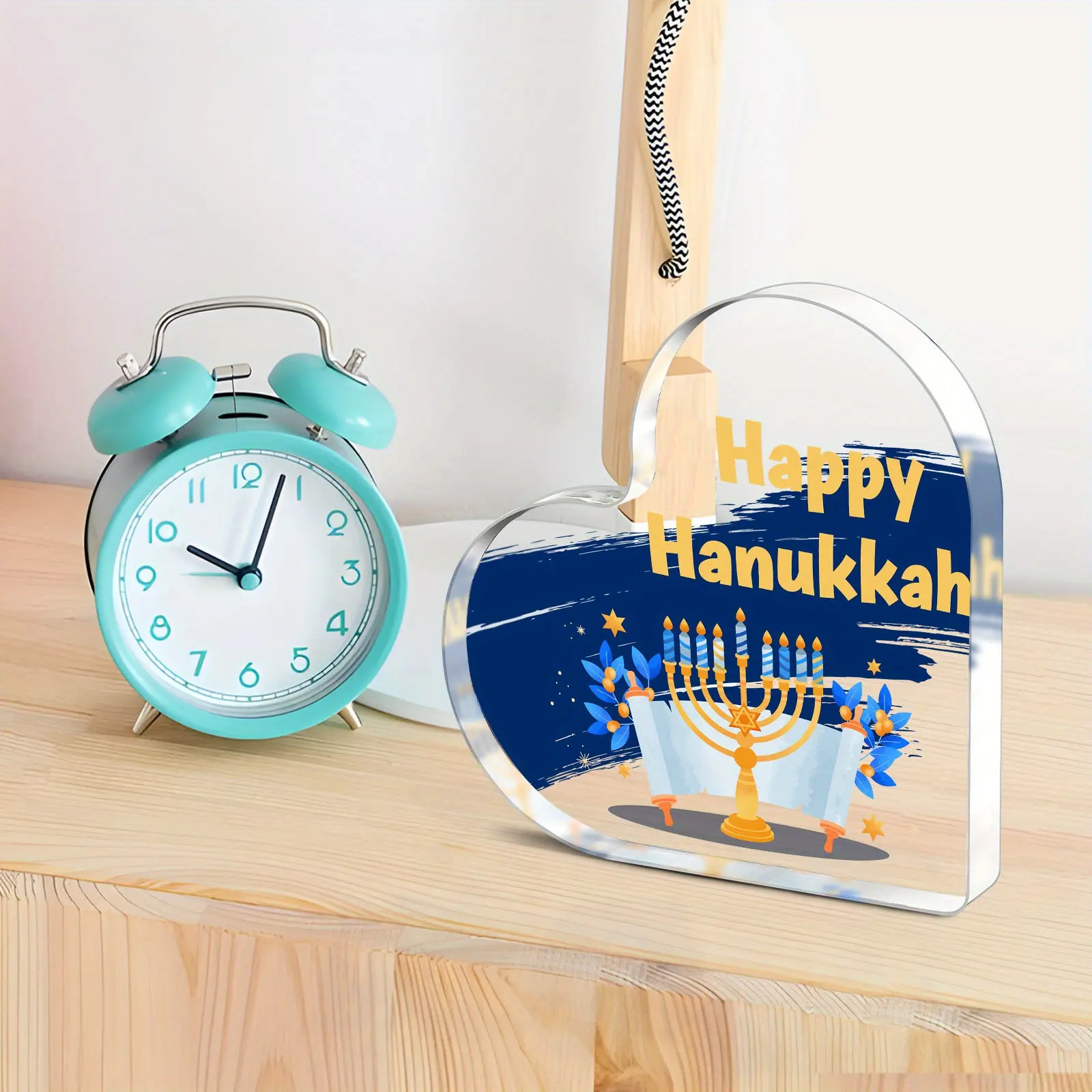 Acrylic happy new year ornaments​ 05