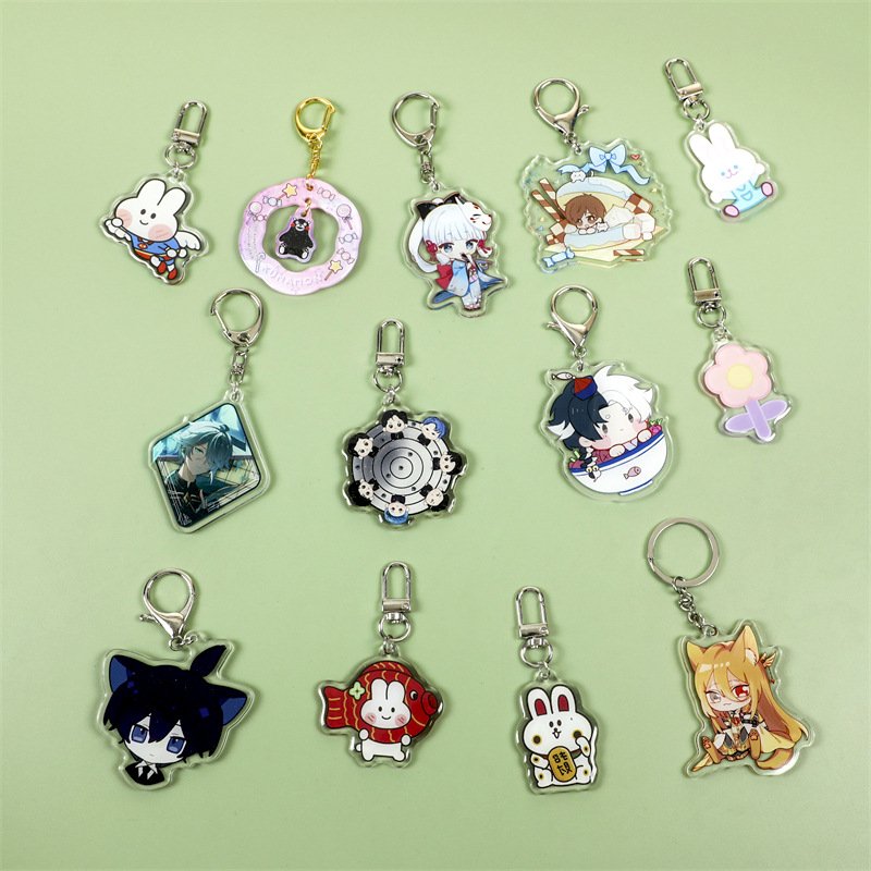 Acrylic key chain 4-4