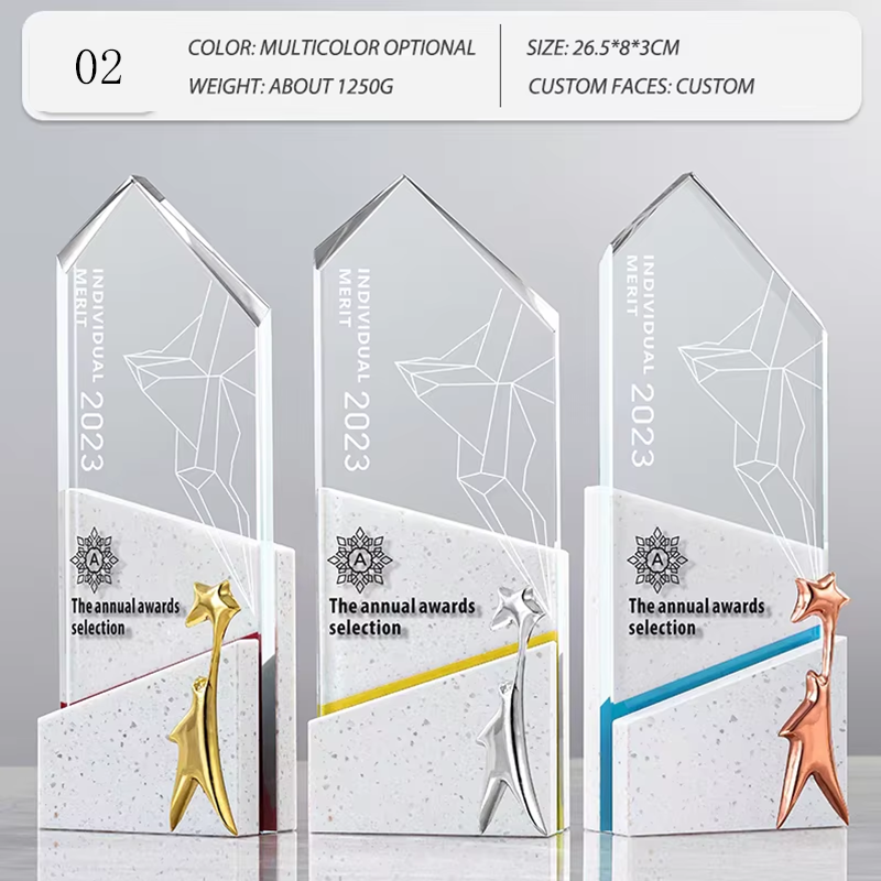 Creative marble trophy custom2