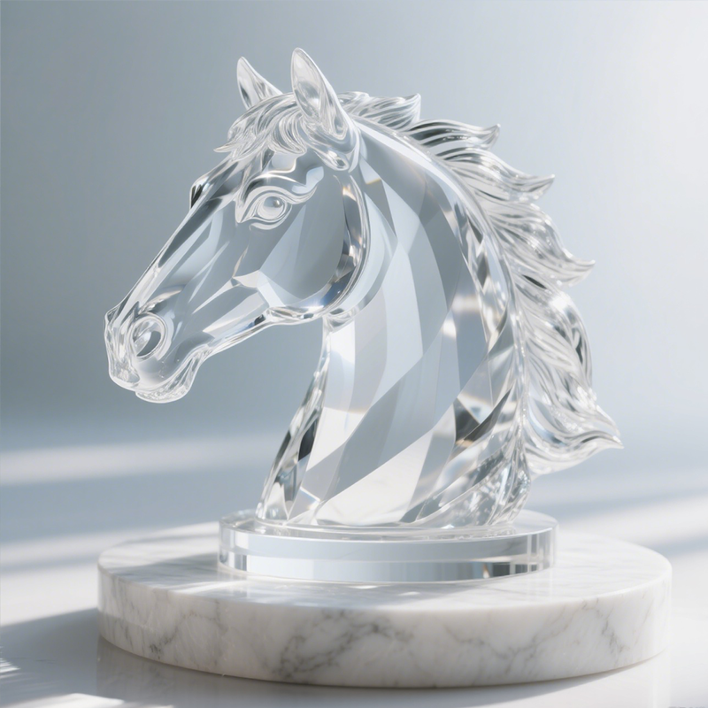 Crystal Horse Head Award1