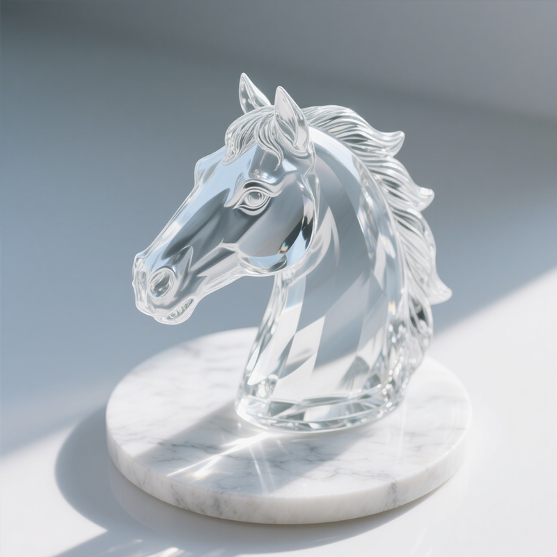 Crystal Horse Head Award3