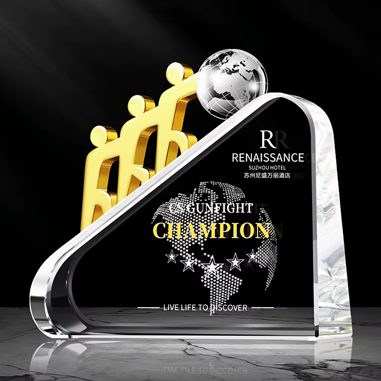 Fabricante personalizado de Crystal Trophy-01