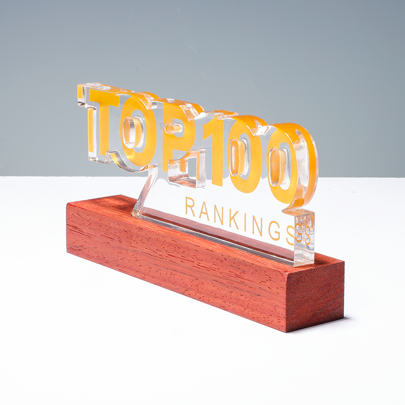 Custom acrylic annual awards​ 03