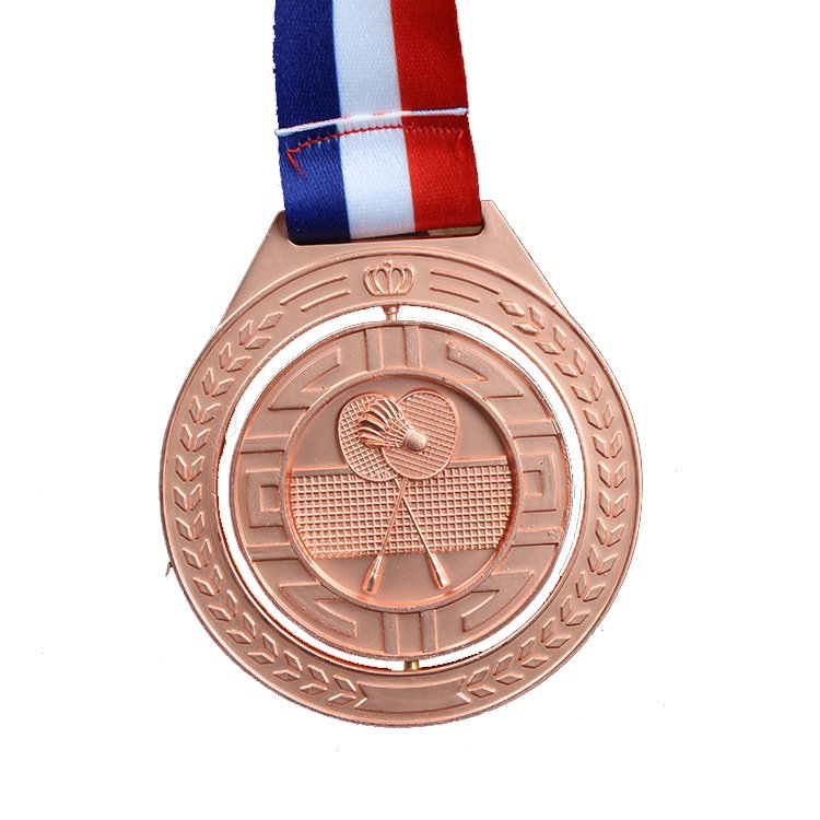 Custom wholesale badminton medals​ 8-2