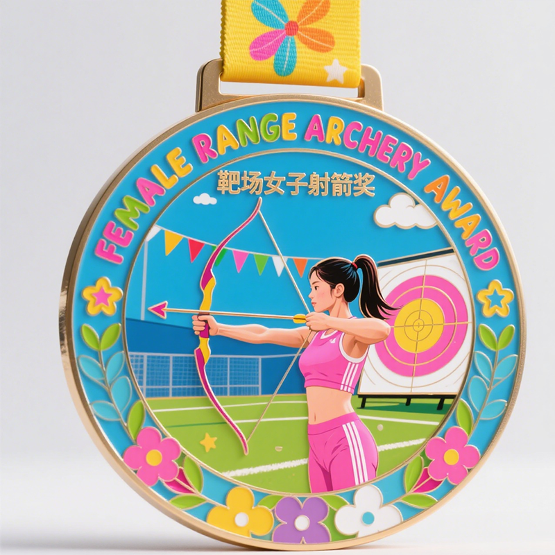 Customized Metal Archery Trophy4
