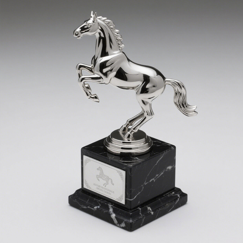 Equestrian trophy custom3