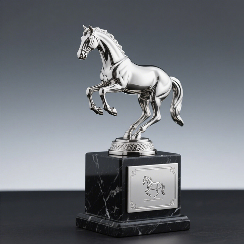 Equestrian trophy custom4
