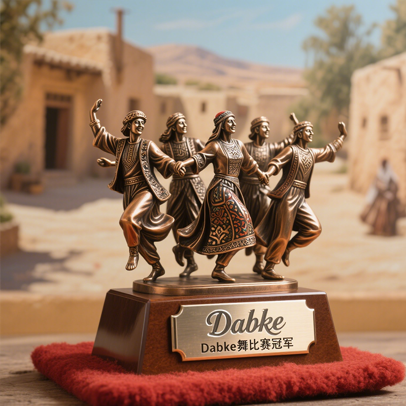 Folk dance trophy custom2