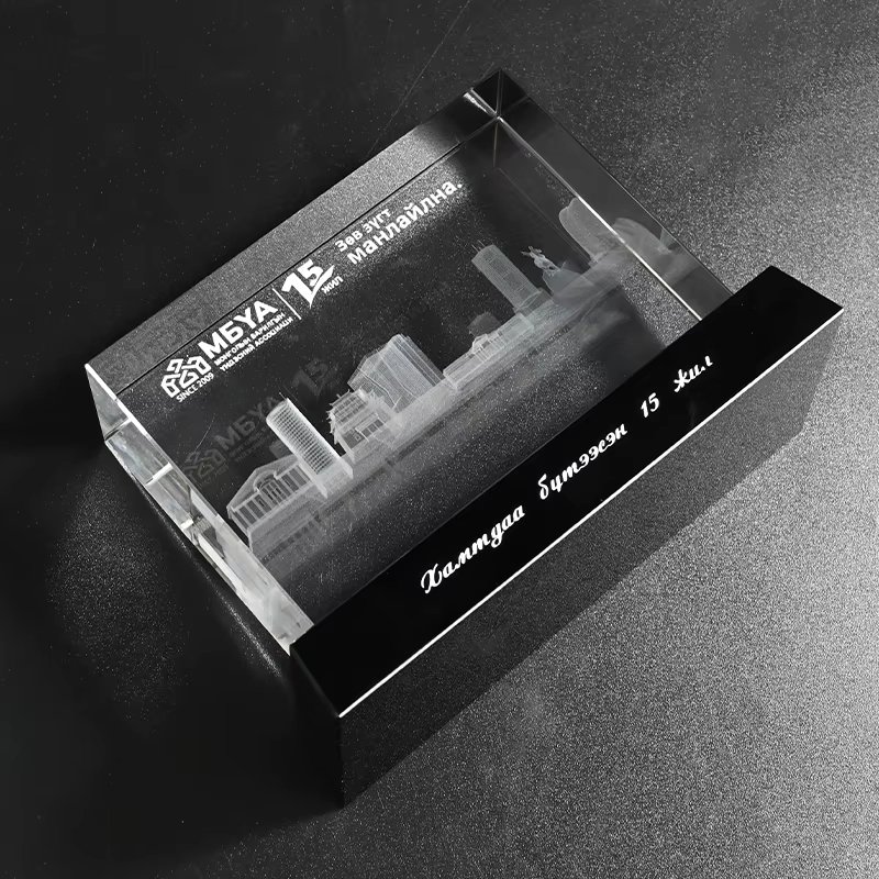 Laser Etched Crystal Souvenir-04