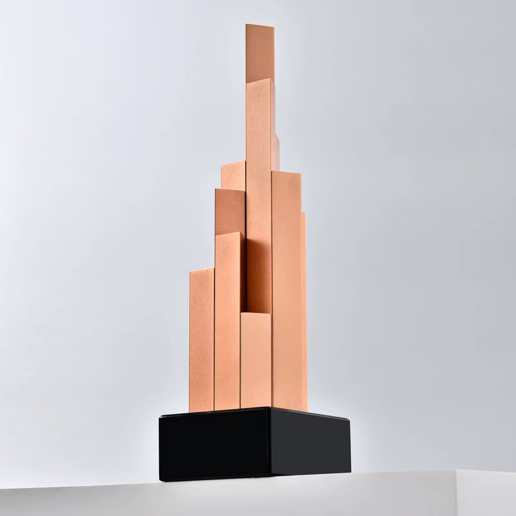 Metal Awards Custom Wholesale-03-Copper color