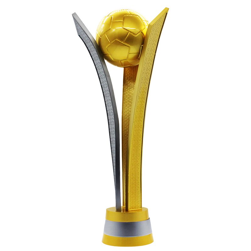 Metal MVP Gold Football Trophy-04