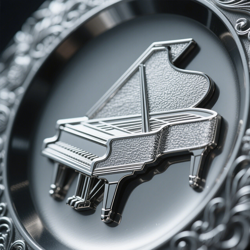 Metal Piano Medal 1