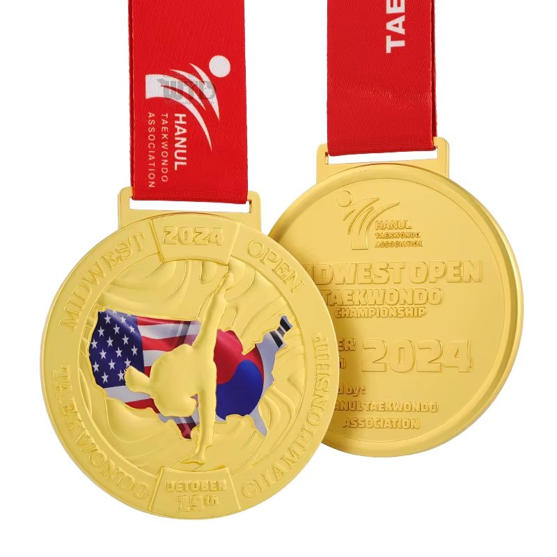 Metal Taekwondo Medal Factory-03