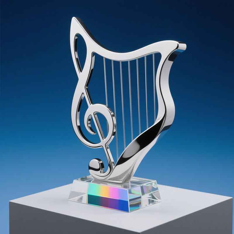 Musical Note Trophy Custom2