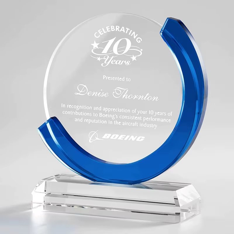 Round Glass Trophy Manufacturer-04
