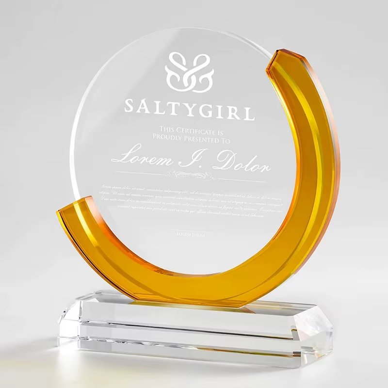 Round Glass Trophy Manufacturer-05