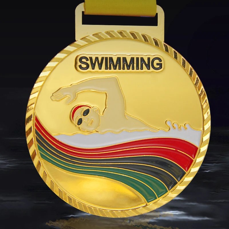 Swimming medals 1-1