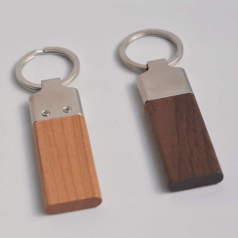 Wood key chain 32-4