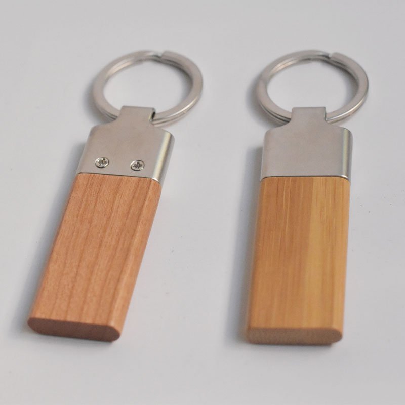 Wood key chain 32-6