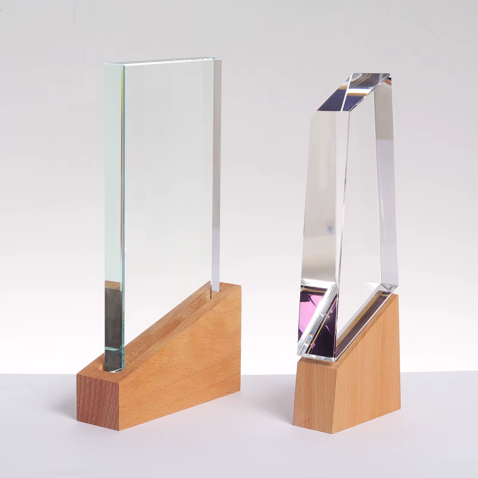Wooden glass trophy-03
