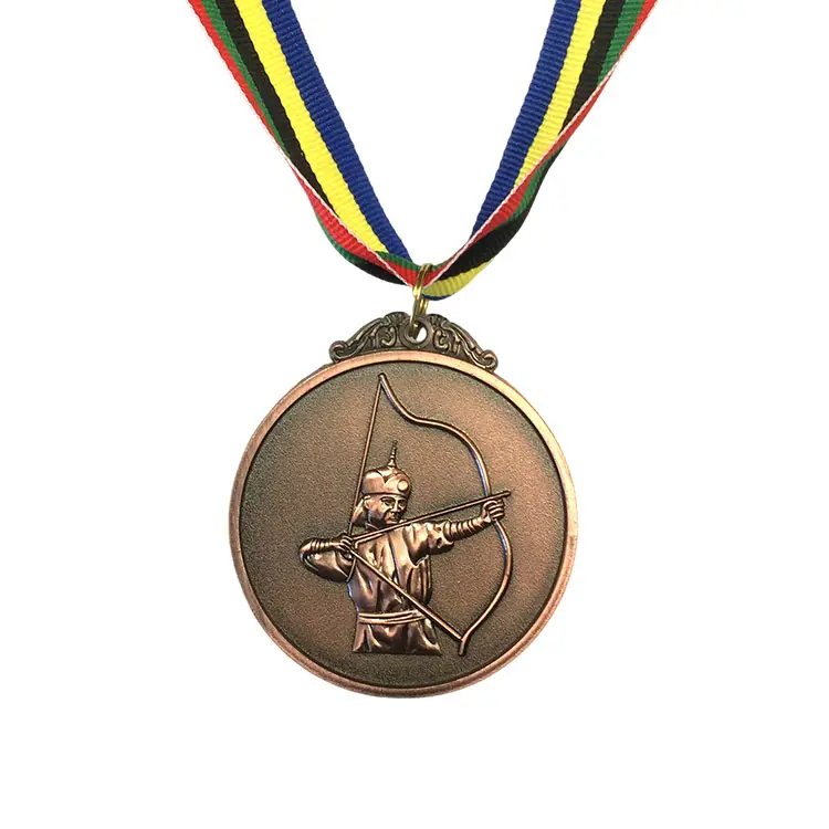 Zinc Alloy archery medal​ 9-2