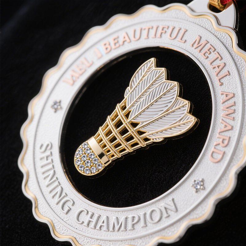 badminton custom medals supplier2