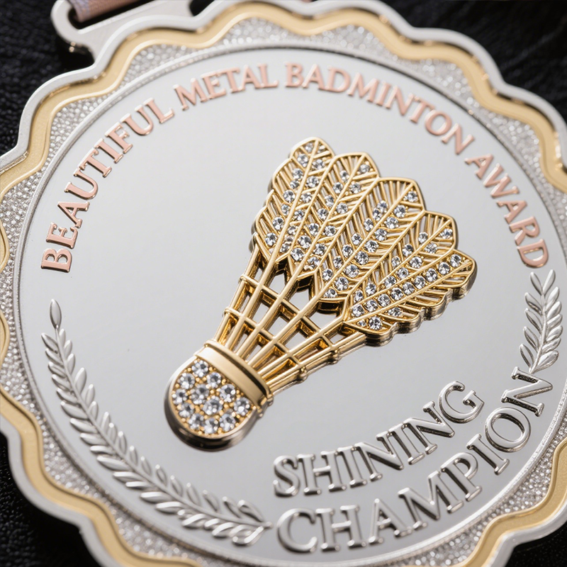 badminton custom medals supplier3