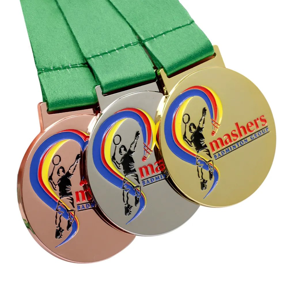 badminton medals​ 1-2