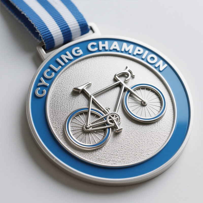 bicycle metal medal2