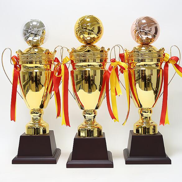 big basketball trophies