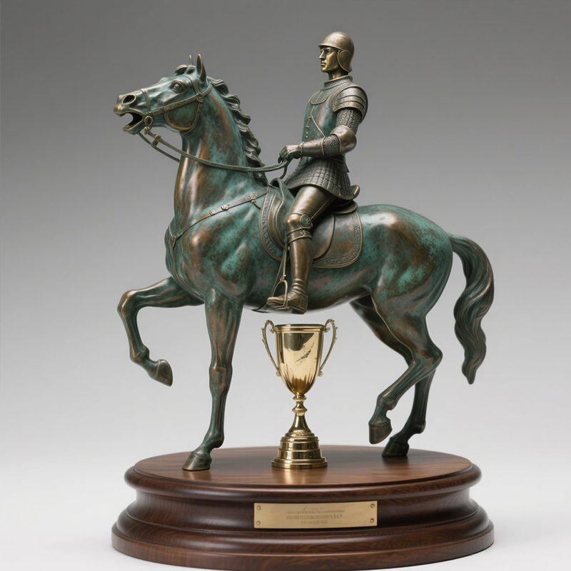 bronze horse trophy2