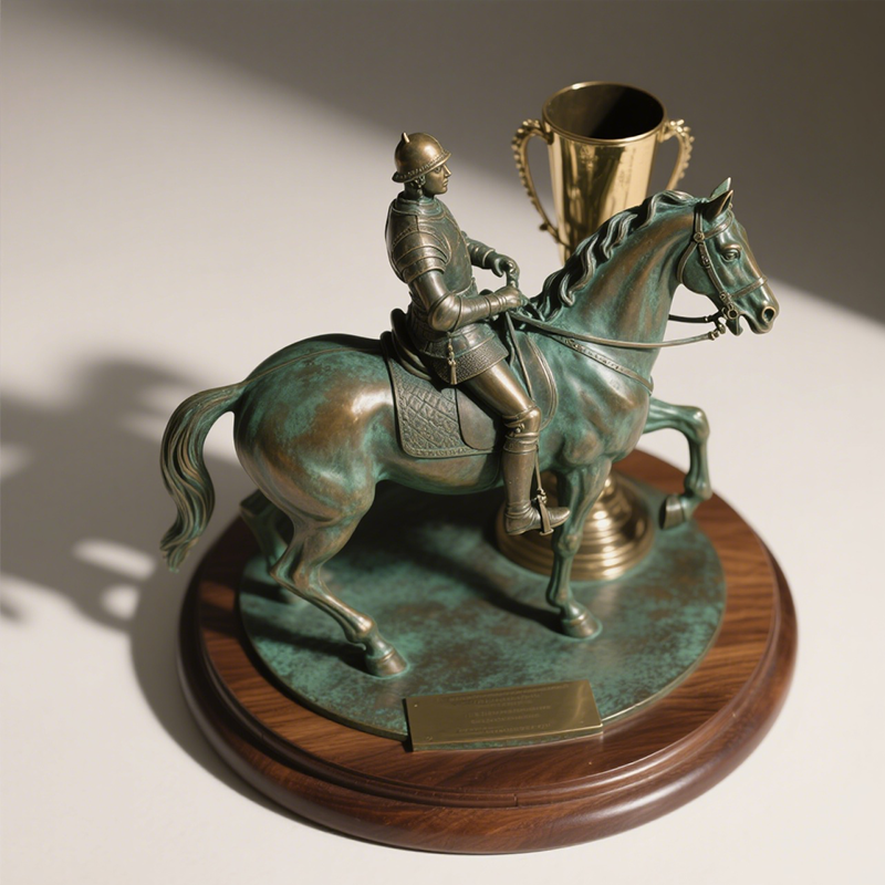 bronze horse trophy3