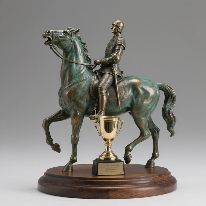 bronze horse trophy4