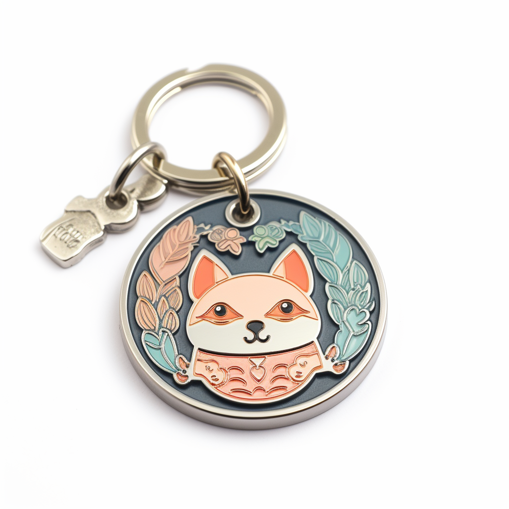 cat key chain 64-1