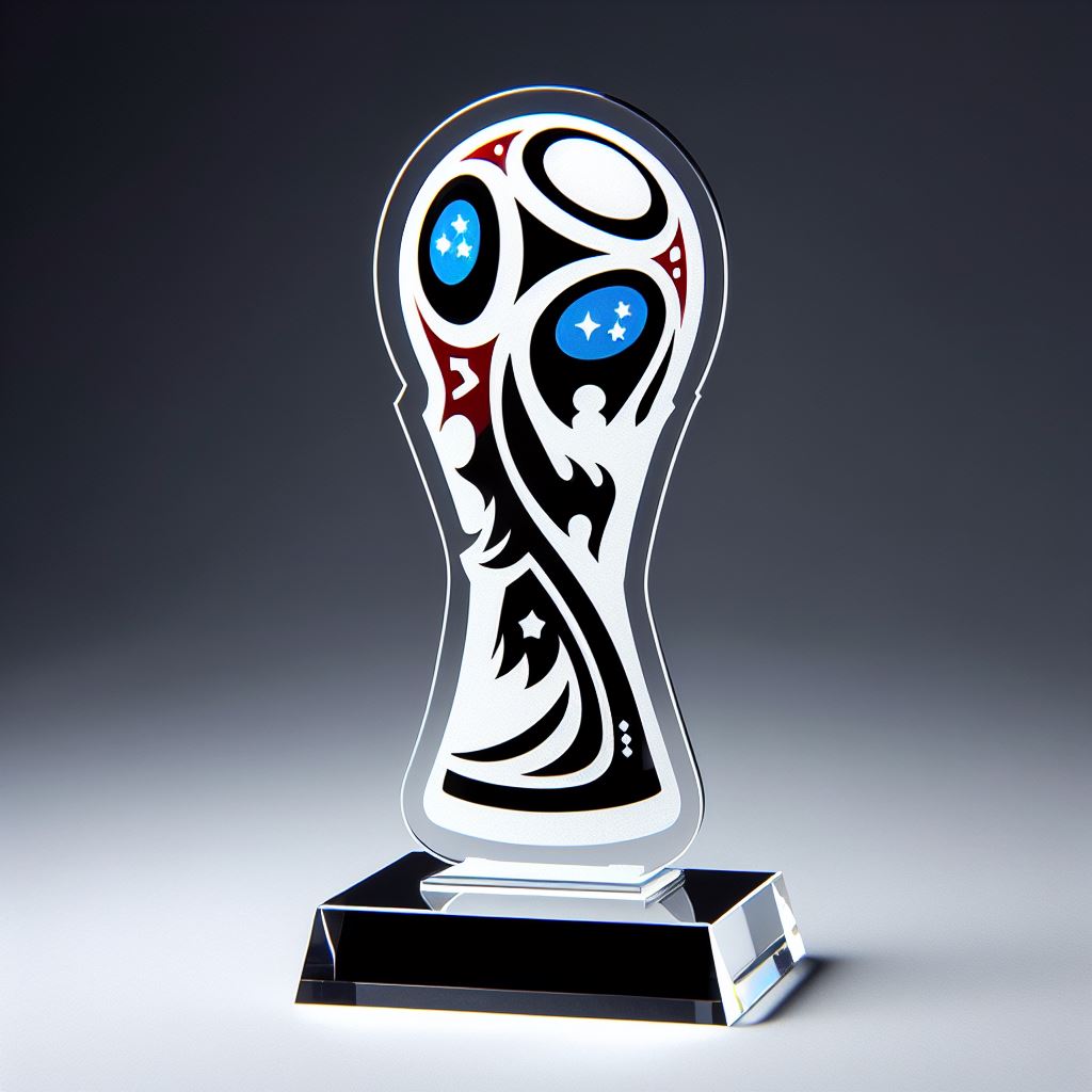 custom Acrylic fantasy football trophy​ 02