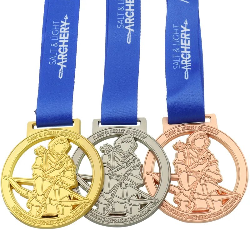 custom design archery medals​ 5-2