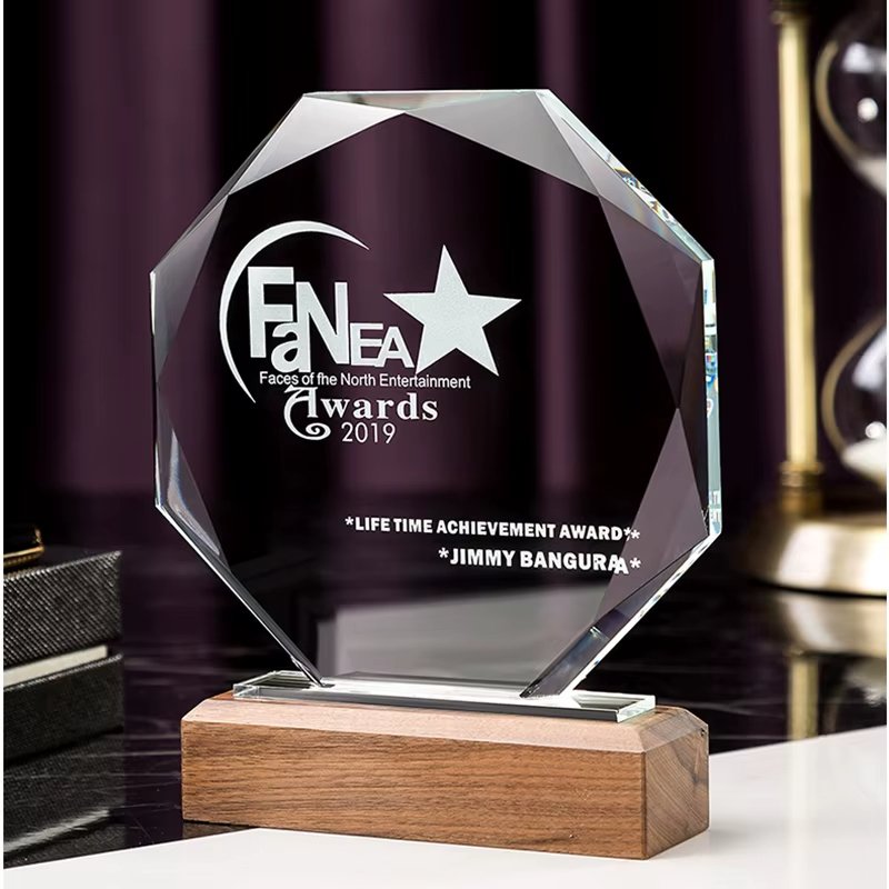 custom glass trophy​-04